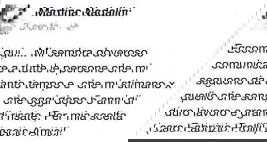 Amici 14, Martina Nadalini lascia il talent e si scaglia con Giuliano e Veronica Peparini: ‘La verità fa male!’ preview