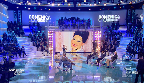 E’ morta Moira Orfei, Barbara d’Urso la ricorda a Domenica Live preview