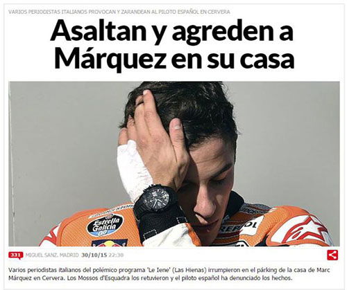 Le Iene vs Marc Marquez: denuncia e controdenuncia, ecco gli ultimi sviluppi article-post