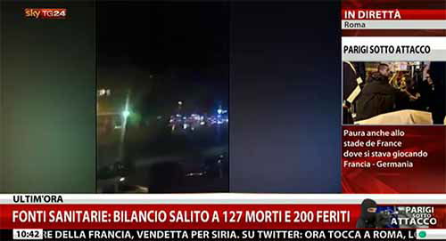 Attentati Parigi: ecco come cambia la programmazione tv di oggi 14 novembre 2015 – In aggiornamento preview