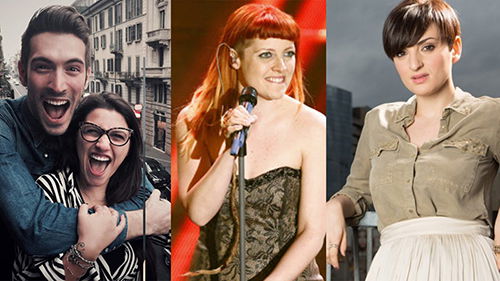 Sanremo 2016, le reazioni dei Big: Deborah Iurato e Giovanni Caccamo, Noemi e Arisa preview