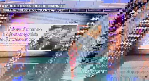 Pomeriggio 5: Barbara d’Urso ricorda Gianluca Buonanno morto in un incidente stradale, il video preview
