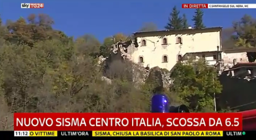 Terremoto Centro Italia, scossa 6.5: i live in Tv, edizioni straordinarie e All News in prima linea preview
