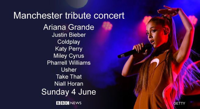 One Love Manchester, 4 giugno: il concerto di Ariana Grande contro il terrorismo, ospiti e info streaming preview