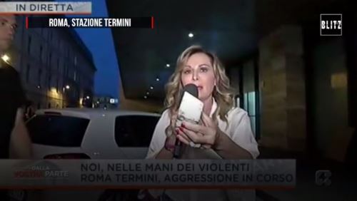 Daniela Santanchè, aggredita in diretta tv alla Stazione Termini di Roma, il VIDEO article-post