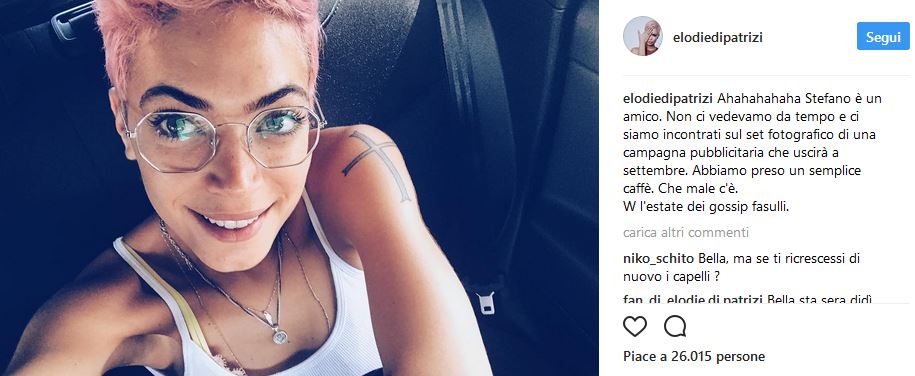 Gossip News: Elodie e Stefano De Martino non stanno insieme, la cantante smentisce con una risata article-post