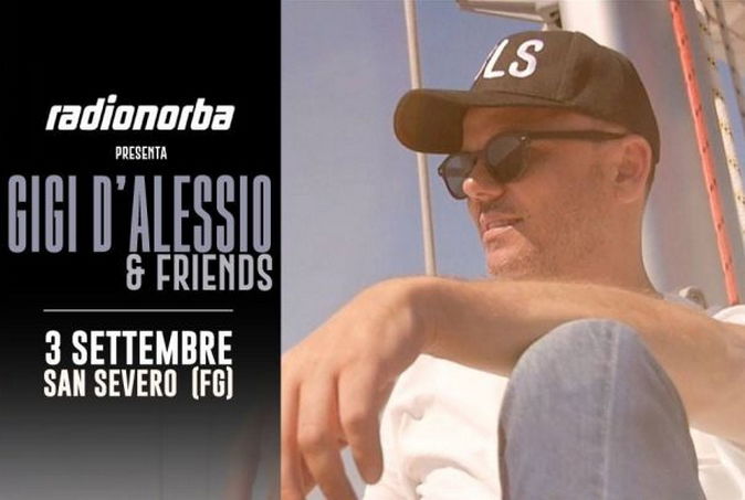 Gigi D’Alessio & Friends, il concerto su Radionorba, oggi 3 settembre: tutti gli ospiti preview