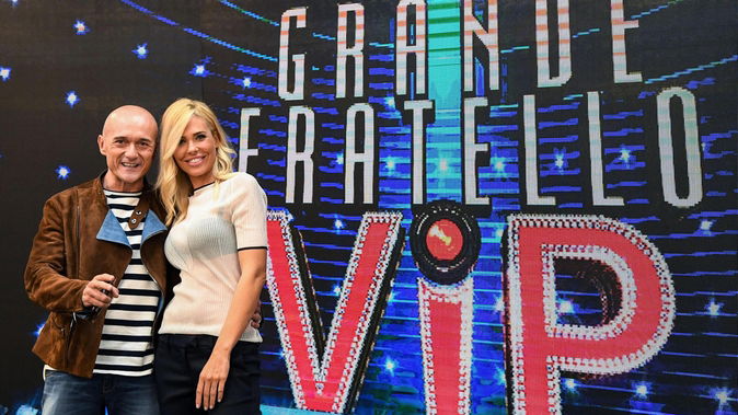 Grande Fratello Vip, Ilary Blasi e Alfonso Signorini