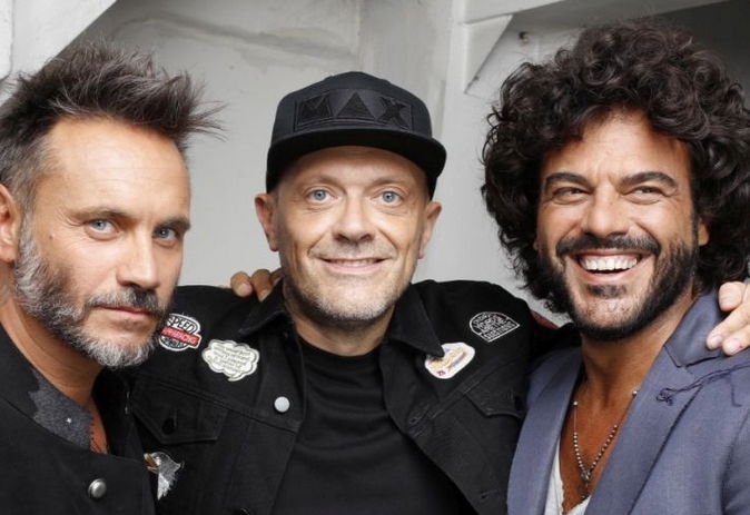 Nek, Max Pezzali e Francesco Renga