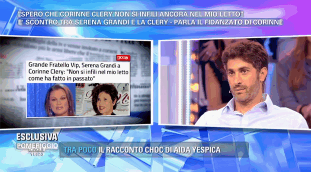 Pomeriggio 5, Angelo Costabile shock su Serena Grandi e Corinne Clery: “Si odiano!” preview