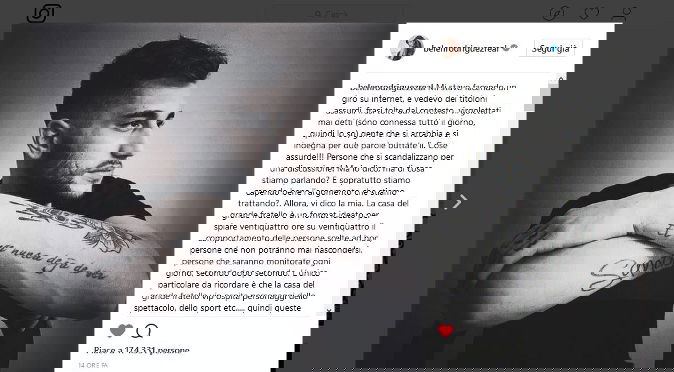 Grande Fratello Vip, Belen Rodriguez difende ancora Jeremias: il lungo sfogo dopo il litigio con Simona preview