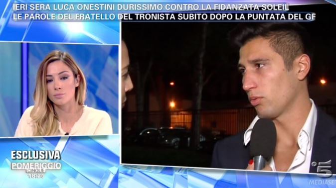 Malore per il fratello di Luca Onestini dopo l’incontro: “Era importante che lui sapesse tutto su Soleil” article-post