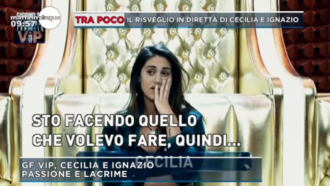 Grande Fratello Vip 2017: Cecilia e Ignazio, tra passione, lacrime e dubbi, baby Rodriguez ci ha ripensato? article-post