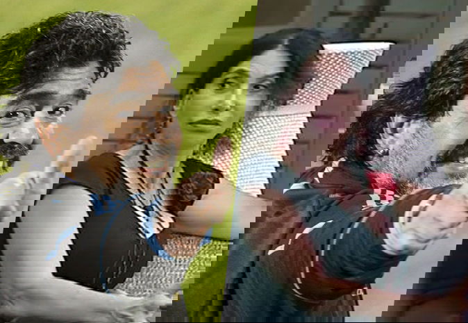 Carmen Di Pietro e Maradona