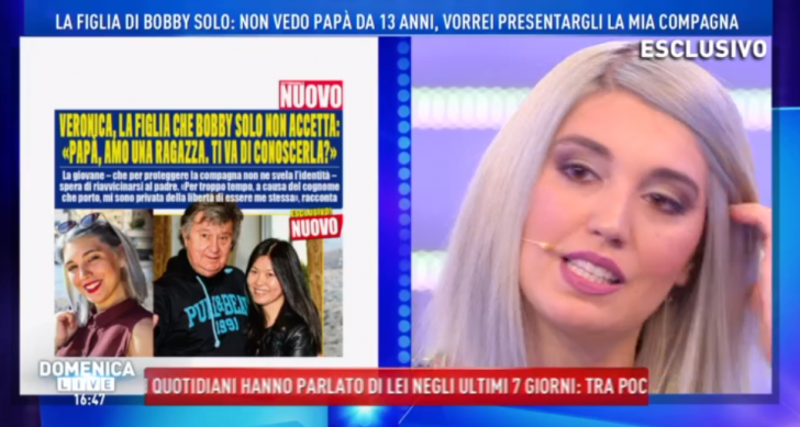 La figlia di Bobby Solo a Domenica Live: coming out dalla d’Urso ‘Mio padre non vuole vedermi!’ (Video) article-post