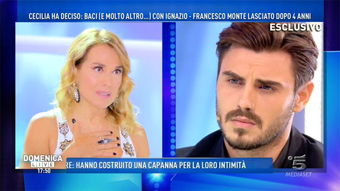 Francesco Monte a Domenica Live dopo il GF Vip: “La amo ancora ma non la perdonerei!” article-post