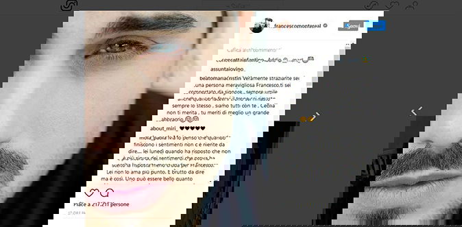 Grande Fratello Vip, Francesco Monte: la reazione social dopo l’incontro con Cecilia Rodriguez preview