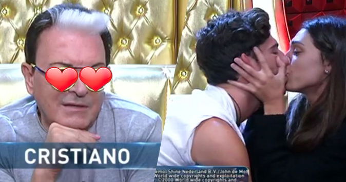 GF Vip 2017, Malgioglio pazzo di Ignazio e Cecilia: bacio davanti le telecamere, non si nascondono più preview