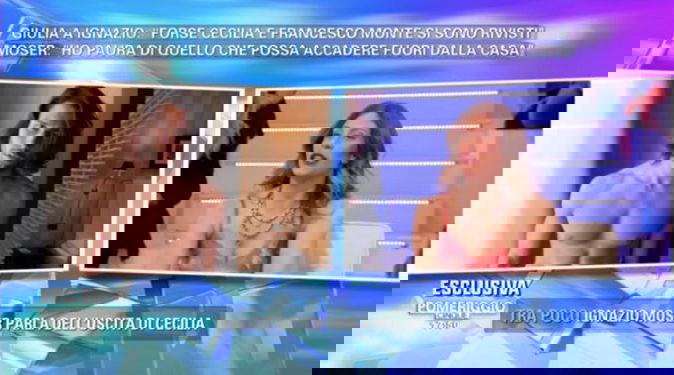 GF Vip 2, Paola Caruso pazza di Luca Onestini chiede aiuto alla d’Urso: fan commossi dall’amicizia con Tonon preview