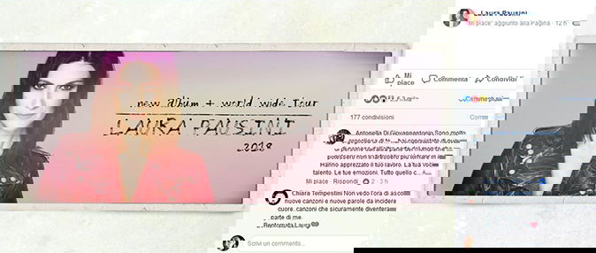 Laura Pausini, nuovo disco nel 2018: ecco le date ufficiali del tour mondiale che parte da Roma preview