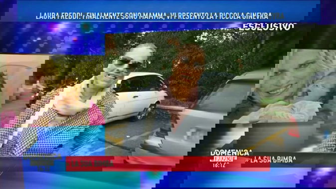 Laura Freddi a Domenica Live presenta Ginevra: la commozione per la sorpresa della madre preview