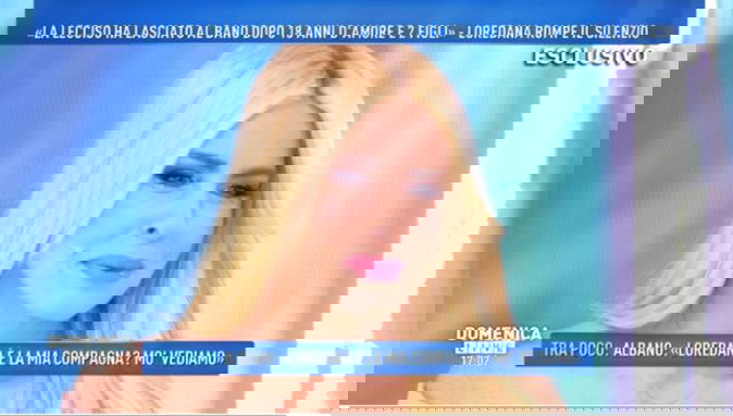 Loredana Lecciso a Domenica Live smentisce la crisi con Al Bano: la stoccata a Romina Power (Video) article-post