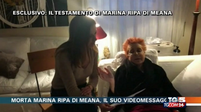 Marina Ripa di Meana, videotestamento: “Ho pensato al suicidio assistito, poi ho scoperto la sedazione profonda” preview