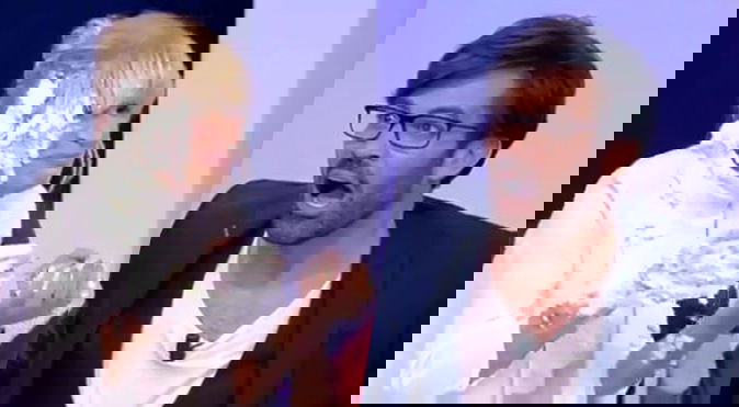 Uomini e Donne over, Tina e la torta in faccia a Gemma dopo la sfilata della ‘vergogna’ (Video) preview