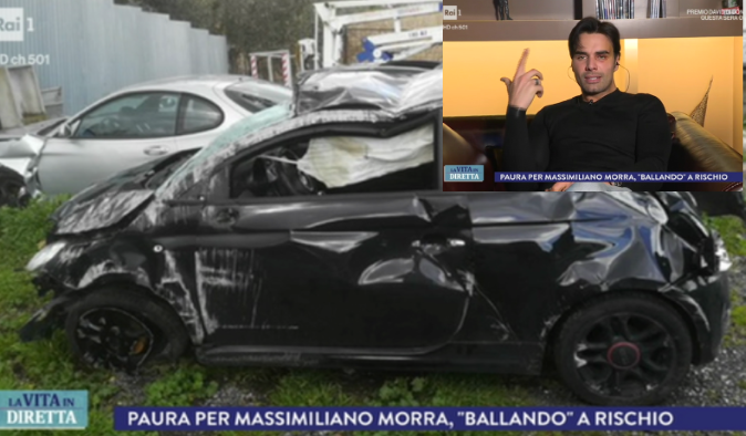 Ballando con le Stelle 2018, paura per Massimiliano Morra: incidente stradale e corsa in ospedale, come sta? article-post