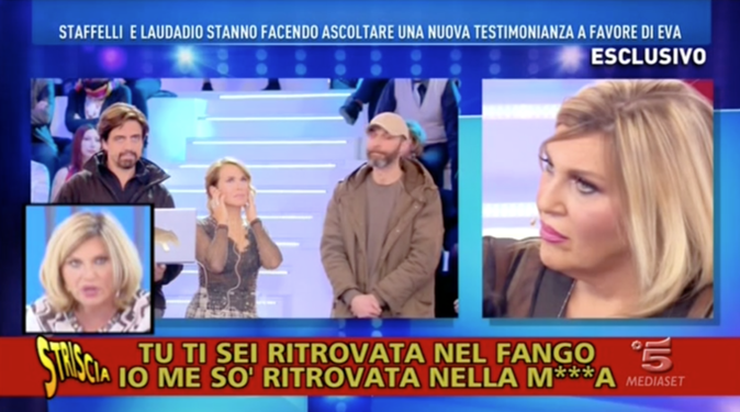 Striscia la Notizia, Nadia Rinaldi: l’audio inedito che dà ragione ad Eva Henger, il canna-gate scotta preview