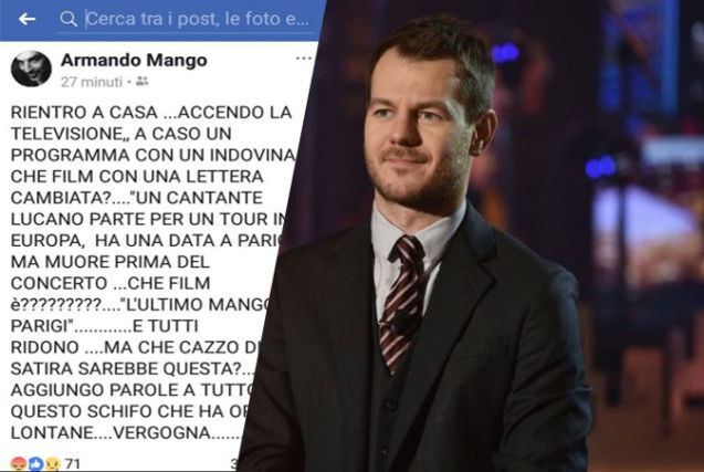 EPCC, Alessandro Cattelan “ride” di Mango: la battuta di cattivo gusto e il messaggio del fratello preview