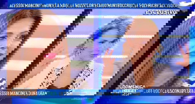 Domenica Live, Alessia Mancini: lite trash con Cecilia Capriotti ed Elena Morali, Barbara d’Urso si arrabbia article-post