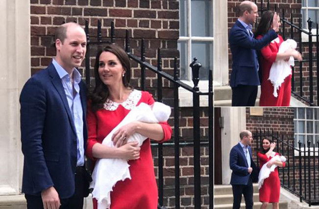 William e Kate, è nato il terzo figlio maschio: i primi scatti con il Royal Baby preview