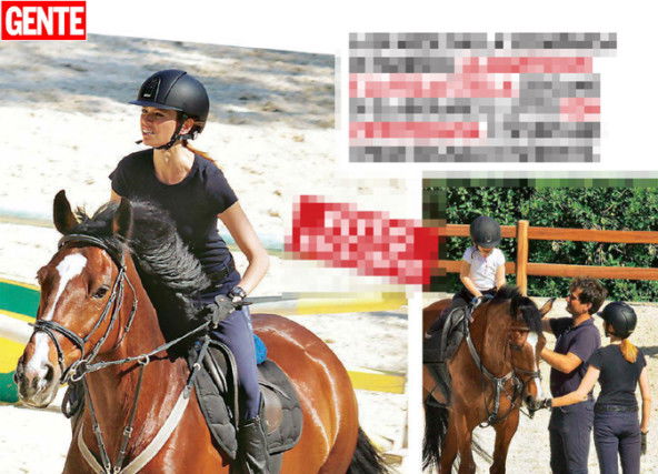 Fabrizio Frizzi, la moglie Carlotta Mantovan ritrova il sorriso: ippoterapia con la piccola Stella article-post