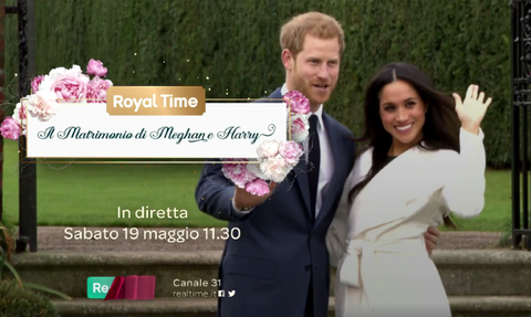 Royal time: il matrimonio di Meghan e Harry in diretta su Real Time con Katia Follesa, Enzo Miccio e Mara Maionchi preview