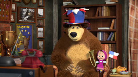 Mondiali 2018 con Masha e Orso: cinque nuovi episodi da oggi in rotazione su DeAJunior preview