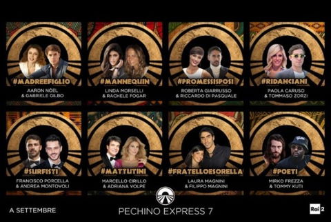 Pechino Express 2018, anticipazioni: svelate le coppie ufficiali preview