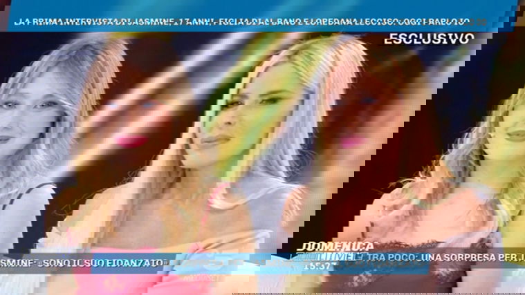 Jasmine Carrisi a Domenica Live: la figlia di Al Bano e Loredana Lecciso, le dichiarazioni dalla d’Urso preview