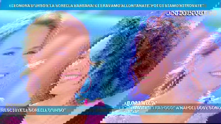 Barbara d’Urso intervista la sorella Eleonora a Domenica Live: anche mamma Wanda in studio article-post