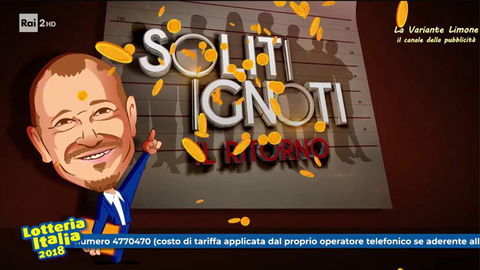 Lotteria Italia 2019, Soliti Ignoti con Amadeus: estrazione biglietti vincenti, Loretta Goggi a Paolo Fox tra gli ospiti preview
