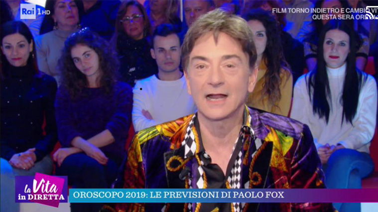 Oroscopo 2019 Paolo Fox, La Vita in Diretta: Sagittario al top, Cancro meno fortunato, Scorpione sexy preview