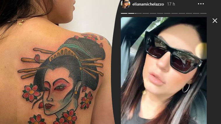 Eliana Michelazzo, tatuaggio di una geisha: “ecco il significato, da adesso penso solo a me stessa” preview