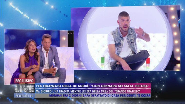 Francesca De André VS Giorgio Tambellini: “Vai a farti curare… sei fuori!” (VIDEO) article-post