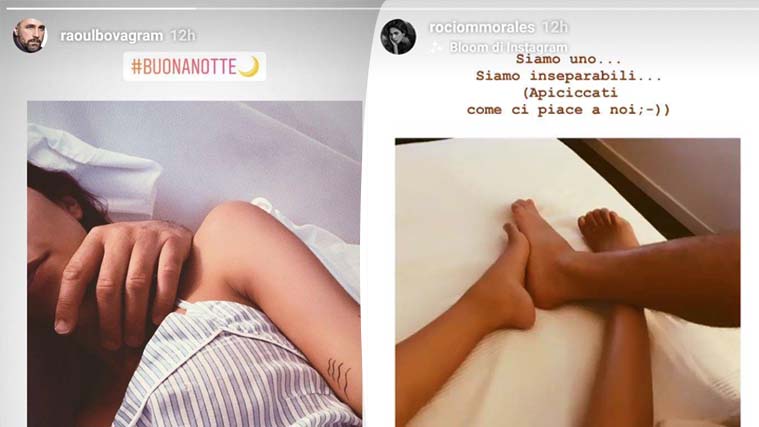 Raoul Bova e Rocio Munoz Morales in crisi? I due smentiscono a loro modo su Instagram preview