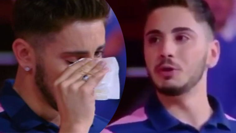Nicolò Scalfi, Caduta Libera: campioncino è stato eliminato, piange anche Scotti (VIDEO) article-post