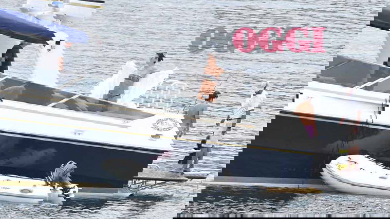 Elisabetta Gregoraci e Flavio Briatore insieme per amore del figlio Nathan Falco preview