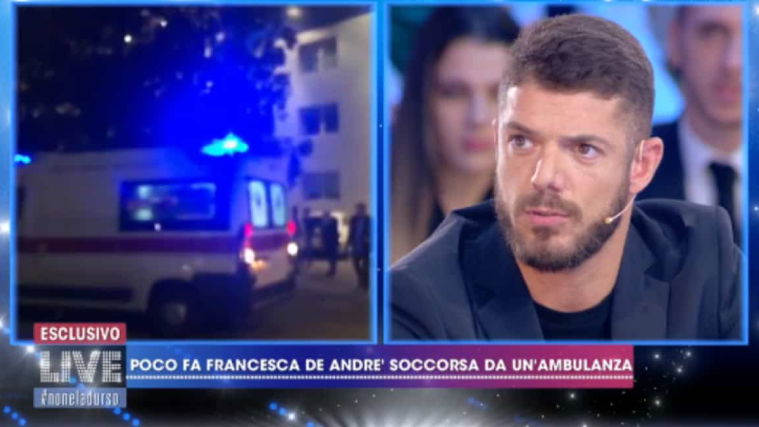 Francesca De Andrè collassa prima di Live Non è la d’Urso: Giorgio Tambellini resta in studio article-post