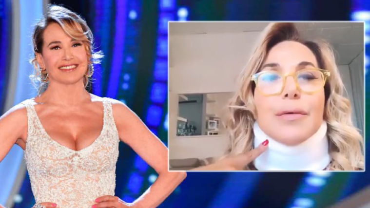 Barbara d'Urso dopo l'incidente