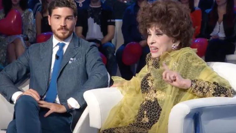 Gina Lollobrigida a Domenica In
