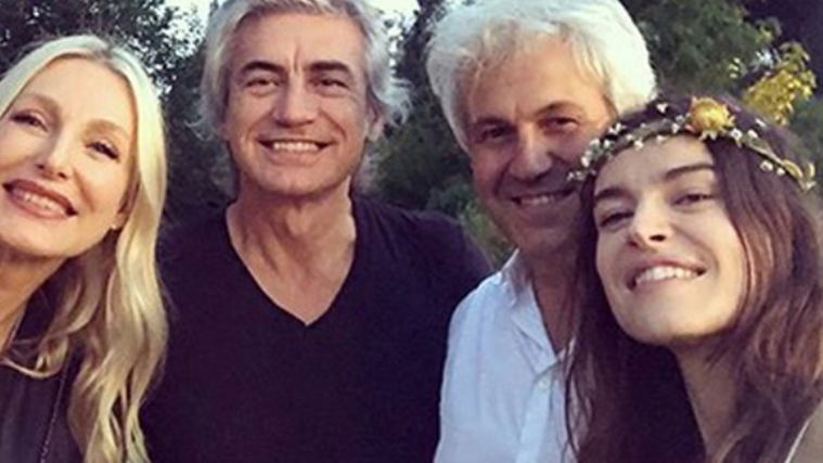 Kasia Smutniak e Domenico Procacci si sono sposati